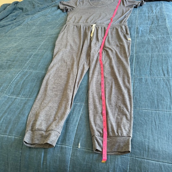 Vuori All Day Jumpsuit Azure Heather Size XXL - Picture 7 of 9